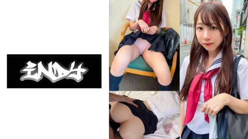 534CRT-029 Dipakai selama 17 jam [Pemotretan pribadi] Celana bermotif renda merah muda yang serius dan elegan_Sekolah putri swasta ② *Termasuk orgasme vagina pertamanya